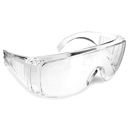 Timlon-Safety-Glasses-Clear-View-Safety-Goggles-Personal-Protective-Equipment-PPE-eye-protection-Fully-Transparent-Appearance-Wear-Comfortable-20-Pack