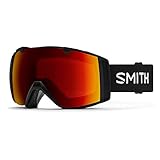 SMITH I/O Black/ChromaPop Sun Red Mirror Medium fit