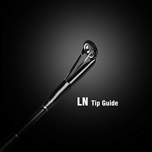 Fiblink 4-teilige 2,5 m Angelrute aus Kohlefaser, Spinn- und Wurf, für Reisen, tragbar, leicht, empfindlich… – Bild 5