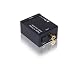 Portta Digital to Analog Audio Converter DAC SPDIF Optical to L/R RCA Converter Toslink Optical Audio Adapter for PS3 Xbox HD DVD PS4 Apple TV with Toslink cable primary