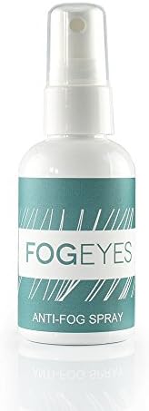 Fog Eyes Anti-Fog Spray - Glass &amp; Plastic Mist Prevention Solution - Non-Toxic Formula - Ideal For Crystal Clear Swimming Goggles, Dive Masks, Windows, Mirrors &amp; More