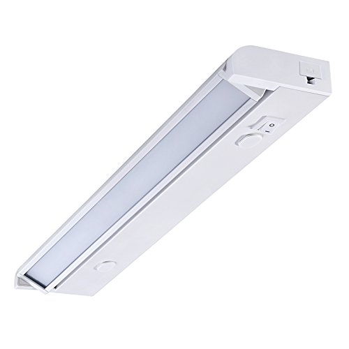 Dewenwils LED Under Cabinet Lighting Swivel Lighting Fixture for Kitchen Counter Warm White 3000K, 12 inch