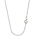 Sterling Silver Small Cross Pendant Cable Chain Necklace Italy