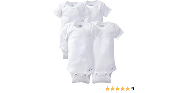 organic cotton white onesies