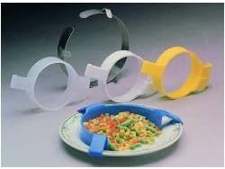 Translucent Food Bumper Eating Aids [Set of 3]