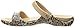 crocs Women's Cleo V Graphic Flat Sandal, Leopard/Black, 9 M US