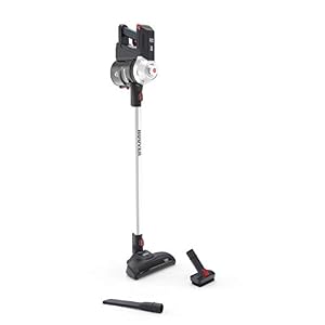 Hoover Freedom FD22G 011 Scopa Elettrica senza Filo e senza Sacco, Tecnologia Ciclonica, Multifunzione, Aspirapolvere Portatile, Batteria da 22V, Autonomia 25 Min, Grigio