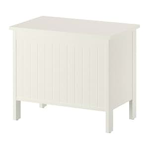 Ikea Silveran - Banco de Almacenamiento, Blanco - 70 cm: Amazon.es: Hogar