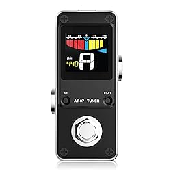 Guitar Tuner Pedal with True Bypass, Chromatic