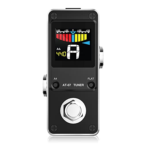 Guitar Tuner Pedal with True Bypass, Chromatic