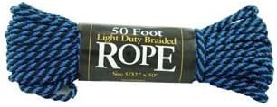 50ft Light Duty Braided Utility Rope (1-pc Random Color) (5/32-inch Thick)