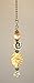 Sweep of Prairie Wheat Cream Lampwork Glass Ceiling Fan Pull Chain