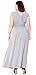 Preferhouse Women's Plus Size Evening Gowns Long Formal Maxi Dress 2X Grey