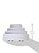 Zona 37-870 Bur Holder, Rotary, for 13 1/4-Inch, 92 1/8-Inch Shank Burs and a 3-Inch Deep x 2-3/4-Inch Diameter Cup