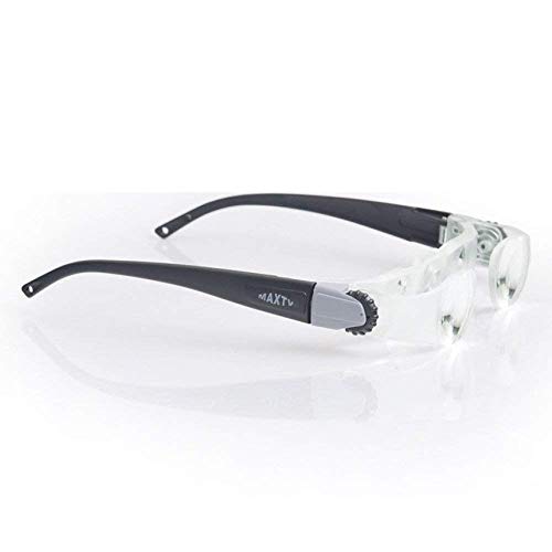 AOX Yardımcı Malzemeler 2.1X Göz Maskesi Optik Gözlük Büyüteç HD Lens, Saat Sabitleme Elektronik Gravür Büyüteç, Siyah