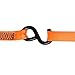 XSTRAP STANDARD Soft Loop Tie-Down Straps 8PK 1-1/16 x 18 inches - 3600LB Breaking Strength, Loops for Securing Trailering of Bikes, ATV, UTV, Motorcycles, Scooters, Dirt Bikes, Lawn Equipment, Orange