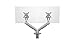 Horizon Dual Monitor Arm by UPLIFT Desk (Gray)thumb 2