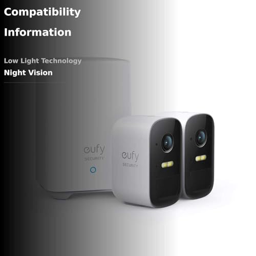 eufy Security, eufyCam 2C 2-Cam Kit, Security Camera Wireless Outdoor, Home Security System, HomeKit Compatibility, 1080p HD, IP67, Night Vision, Motion Only Alert, No Monthly Fee - View 3