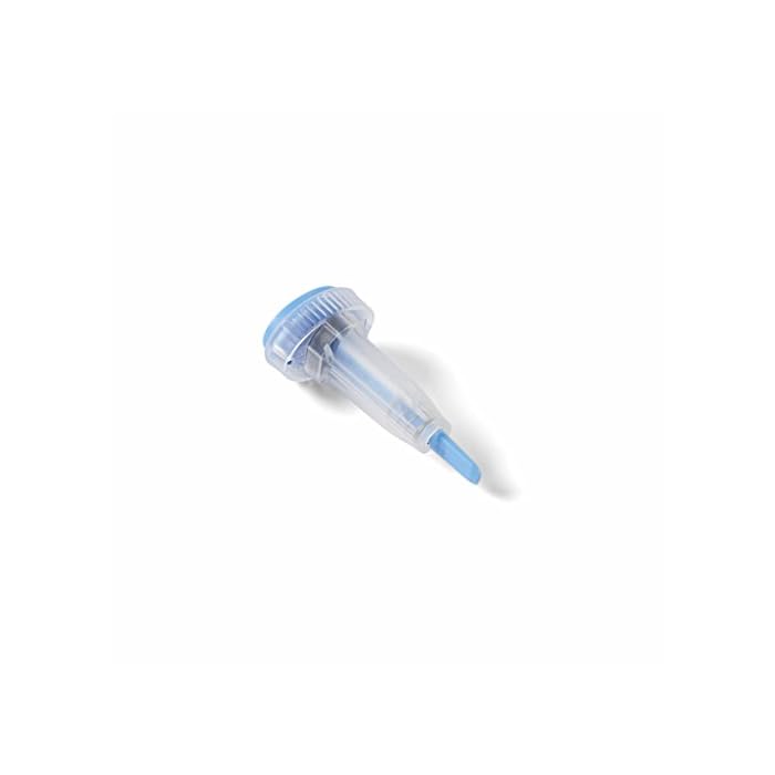 Medline Safety Lancets, Push-Button Activation, 28G x 1.6 mm, 100 Count