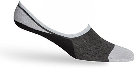 DeadSoxy No Show Socks for Men, Premium Quality, Guaranteed Not to Slip Off (Zeke)