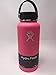 Hydro Flask 32 oz Double Wall Vacuum Insulated Stainless Steel Leak Proof Sports Water Bottle, Wide Mouth with BPA Free Flex Cap, Flamingo