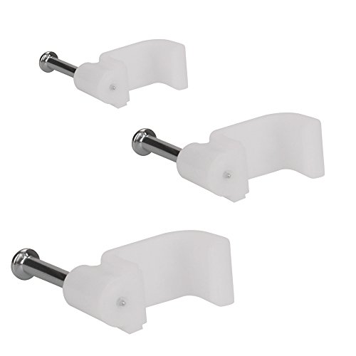 Ethernet Cable Clips Oziral 5mm 7mm 10mm 300 Pcs Cable Management Cord Attachable to Wall with Hooks