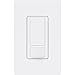 Lutron Maestro Vacancy Motion Sensor Light Switch for Bathroom, Garage, Laundry Room, and Closet, for Any Light Bulbs, Vacancy Sensor Only, Single-Pole Only, No Neutral Required, MS-VPS5M-WH, White