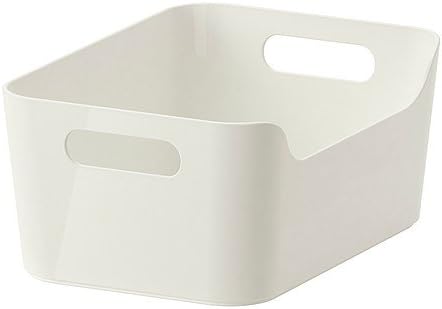 IKEA VARIERA Caja, alto brillo blanco, 24x17 cm - 301.550.19: Amazon.es: Hogar