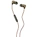 Skullcandy Riff Noise Isolating Earbuds with Mic - Retail Packaging - Orange/Green Camo