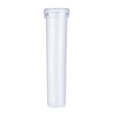 Shappy Floral Water Tube Flower Nutrient Tubes Clear for Floral Arrangements, Pack of 25 (2-7/ 8 Inches)