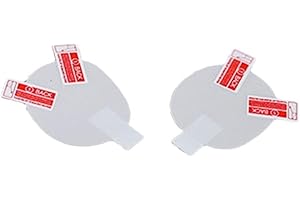 ZHULUCK 2Pcs Transparent Vr Lens Film for Quest 3,vr Lens Cover Protector,for Anti-Scratch Lens Cover,for Quest 3 Replacement Film,for PC Virtual Reality Headsets Virtual Reality