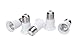 SooFoo 10 Pack Bulb Converter , Light Socket Extender Adapter E26/E27 to E26/E27 Durable Bulb Socket Extension, Fits LED/CFL Light Bulbs (10 Pack)