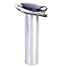 Amarine Made 2 Pack of Fishing Rod Holder, 15 Degree Rod Holders Stainless Steel Rubber Cap, Liner, Gasket