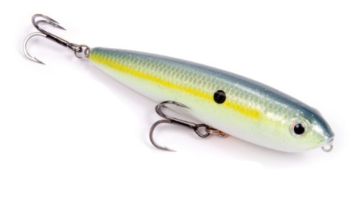 Strike King KVD Sexy Dawg Junior Fishing Lure, 3/8 oz, 3.75", Premium Topwater Lure