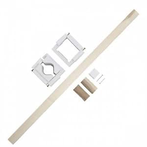 gate kit stairway drilling kidco baby installation gates k12 mounting banister safety hole safeway enlarge mount indoor mounted