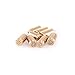 War Monkey 9mm Bullet Casing Polished Push Pins in Brass - Set of 8