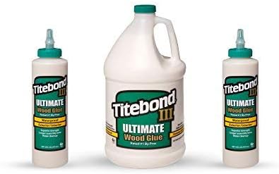 Titebond III Ultimate 4.74 L. 3.8 L / 473 ml / 473 ml