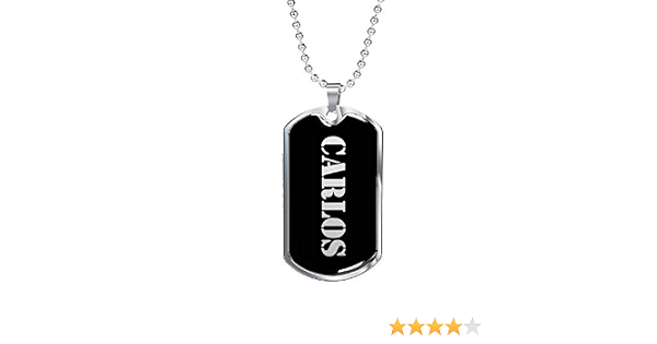 Carlos v3 - Luxury Dog Tag Necklace 