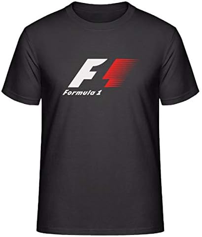 F1 Formula one car Track Racing Event Black Tshirt