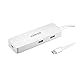 Anker Premium USB-C Hub with Ethernet and Power Delivery, with 2 USB 3.1 Gen 1 Ports, 1 USB-C Recharging Port, 1 Ethernet Port and Aluminum Exterior for The New MacBook 2016 and ChromeBook Pixel