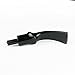 OLD FOX Tobacco Pipe Stem Replacement Black Bent Saddle Mouthpiece Fit 3mm Filters BE0061