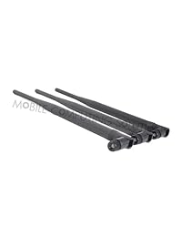 Ultimate boosting Kit 3 x 9dBi RP SMA de señal Omni Directional B G N de correa 2,4 GHz y 5.8 GHz Antenas + 3 x 2 m 6 'RP SMA Extension Cables Asus PCE AC66 AC1750 RT N16 RT AC66U RT N66U rt n66r rt ac66r D Link N300 DIR 655 dir 665 dgl 4500 dir 835 TP LI