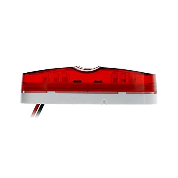 Partsam-13x-Trailer-Marker-LED-Light-Double-Bullseye-AmberRed-10LED-Clearance-Light