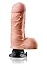 Real Feel Deluxe No 2 Wallbanger Dildo Waterproof, Flesh, 6.5 Inch