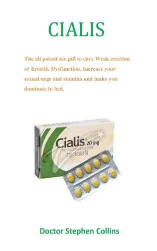 Cialis: The all potent sex pill to cure Weak erection or Erectile Dysfunction, Increase your sexual urge and stamina and make you dominate in bed.