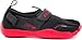 Fila Skele-Toes EZ Slide Drainage Black/Red Castlerock 9 D (M)
