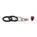 iFJF Fuel Filter Head Primer Seal Rebuild Kit and Air Bleeder Screw for 2001-2013 GM Duramax Fuel Filter Housing -Aluminum Screw(Red) primary