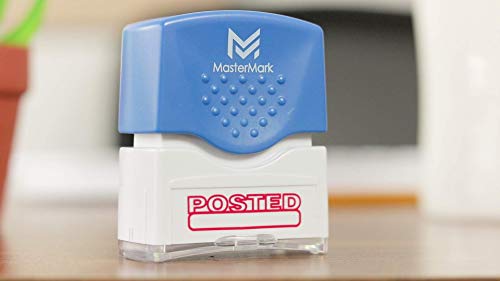 Posted Stamp - MasterMark Premium Pre-Inked Office Stamp