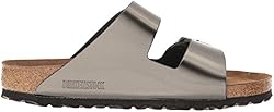 Birkenstock Unisex Arizona Metallic Anthracite