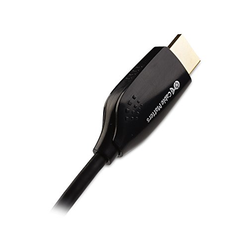 Cable Matters 101019-6 Gold Plated Mini DisplayPort Thunderbolt Compatible to HDTV Cable, 6 Feet - Black